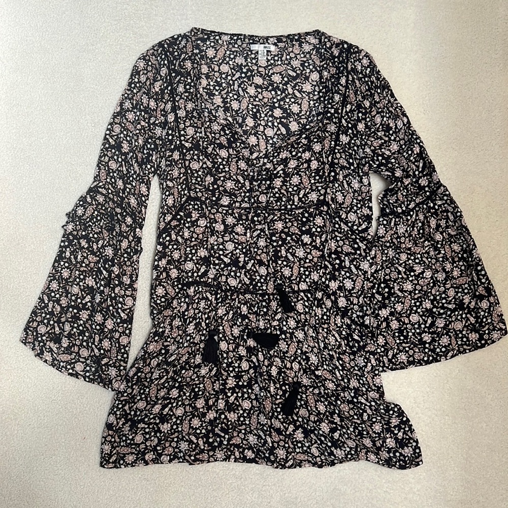 Breezy boho floral dress